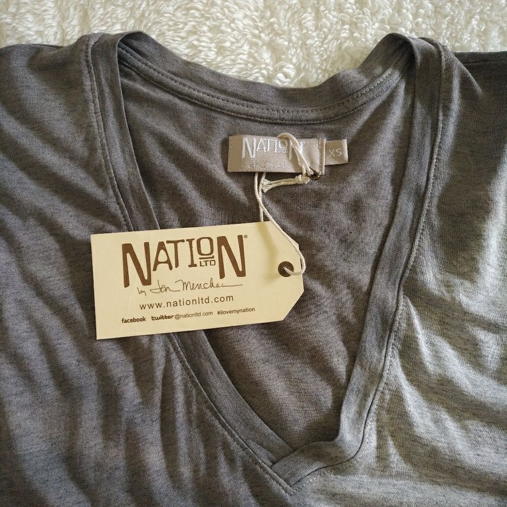 Nation🇺🇸 LTD Tie Dye☮️ Top Size XS - NWT - Picture 3 of 6